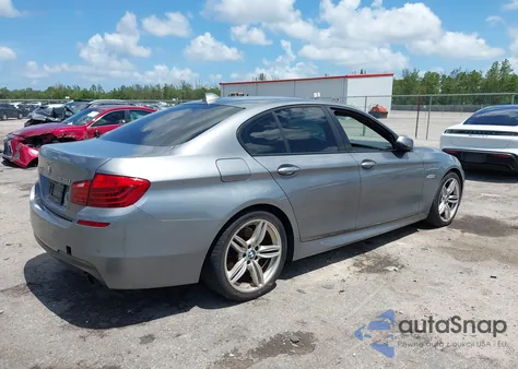 2015 BMW 535I z USA, uszkodzony, nr VIN WBA5B1C54FG126498